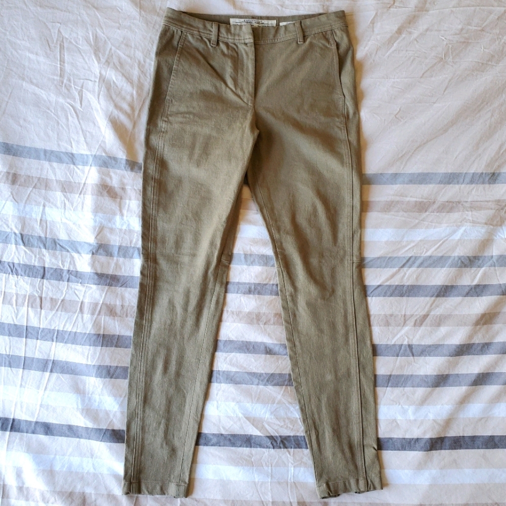 ALLSAINTS Skinny Zippered Ankle Pants 6